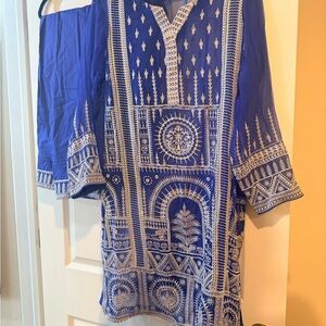 Pakistani Gul Ahmed Chiffon 3 piece suit